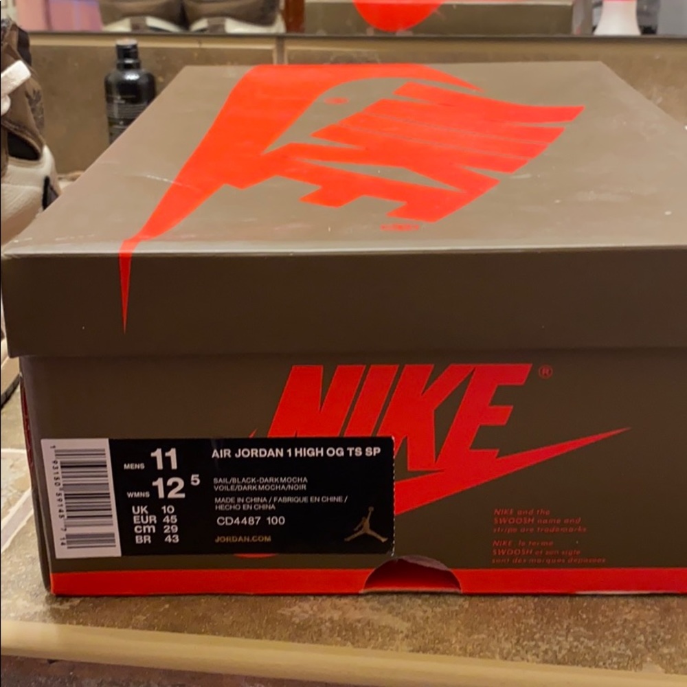 Travis Scott air Jordan 1 - Picture 5 of 10